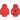 Exustar Cleat Covers - Red For Look