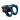 Funn Stem - Equalizer - 31.8 - 35mm - 10mm Drop/Rise - Steer 1-1/8 Inch - Blue