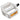 QBP Pedal Plastic Kids 1/2 x 1/8 White