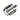 QBP Pedal - Alloy Trekking 9/16 - Silver